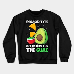 Cinco de Mayo Avocado Guac Mexico Fiesta Crewneck Sweatshirt